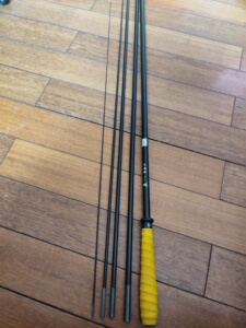 正品迪迦大物师鱼竿,4.5米,28偏37钓,手感不错,皮实耐
