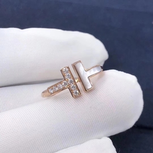 蒂芙尼戒指金色