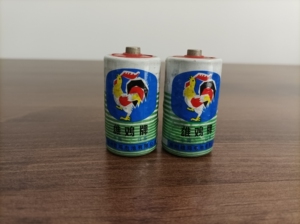 70年代老电池道具老雄鸡牌电池