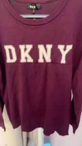 美国代购专柜正品DKNY中码针织毛衣，胸围108长度68.两