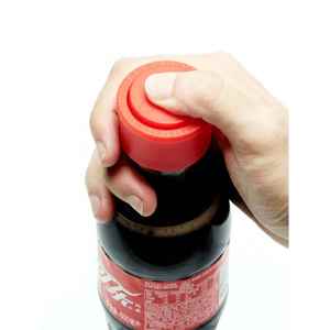 按压式充气汽水盖子雪碧汽水可乐盖防漏碳酸饮料瓶盖加气盖子塞子