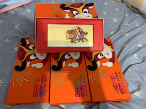 【出售也回购】#建行牛年纪念生肖金;保真,支持建 行各大网店