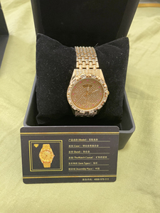 手表钢表男女同款瑞士品牌宝航名表满天星时尚商务镶钻夜光表防水
