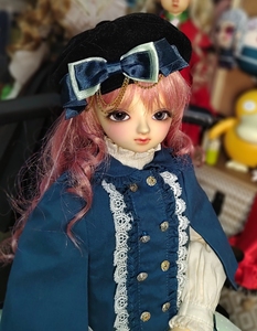 bjd 三分 香港dh dollhearts 爱丽丝系列洋装