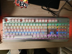 天行者光轴机械键盘,正常使用.dk910.全健无冲,全出触发