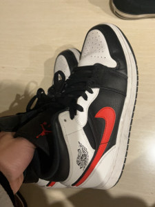 aj1黑白熊猫 红钩 41