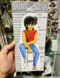 圣斗士星矢 便服星矢 阿瞬 一辉 日本80年代制造立体纸架