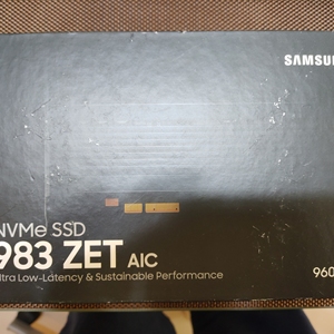 三星 983 zet 960g slc 颗粒的企业级固态