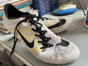 000人付款淘宝耐克jafly2钉鞋 绝版配色使用次数不多 上大学了不练了