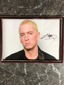 000人付款淘宝eminem 埃米纳姆 亲笔签名海报照片tb29220999