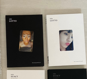 【已出】exo lotto乐透朴灿烈 边伯贤拆卡专辑