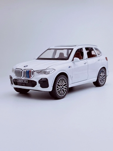 全新1:32宝马x5汽车模型六开门越野suv合金车模儿童玩具