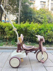 日本原装进口iimo儿童三轮车折叠，遛娃神器，转卖，现淘宝价