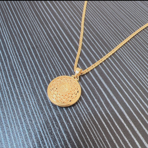 周大生足金肖邦链男士项链粗链子黄金足金项链