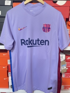 cv7890-581 巴萨21/22赛季紫色客场球衣