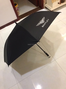 处理一批 宾利赠品雨伞自动折叠雨伞长柄定制伞晴雨伞 车展交车