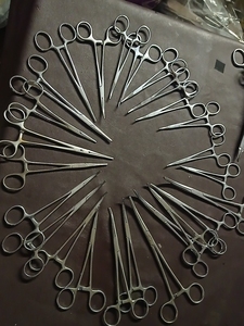 金钟止血钳持针钳组织钳教学工具学习器械工具医用止血钳组织钳