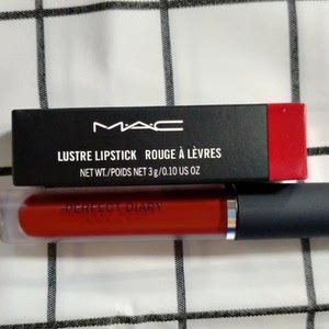 mac口红502号色 完美日记唇釉小圆舞曲