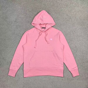 6435 acne 粉色笑脸帽衫 s码 公价3200 无配件