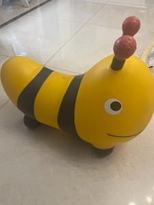 比乐B.toys弹跳蜜蜂大黄蜂儿童充气羊角球加厚大号宝宝坐骑