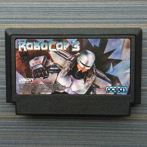 fc红白机游戏卡《机械战警3》