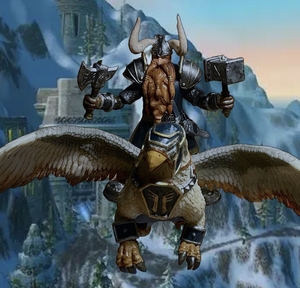 75寸 魔兽世界 山丘之王 穆拉丁铜须