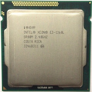 e31260l,成色较好,四核八线程,电脑cpu,功能完好