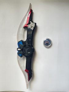 万代罗布奥特曼头标变身器dx中文版罗索布鲁头镖武器罗布刀玩具