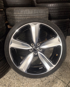 奥迪rs5拆车锻造19寸轮毂轮胎 原厂拆车轮毂19寸大宝剑r