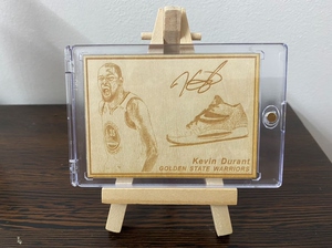 nba 球星卡 凯文 杜兰特 kd 勇士队 库里 队友 签字