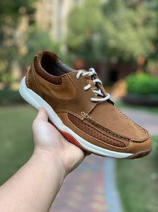 clarks1825系列其乐休闲皮鞋户外鞋春秋季鞋夏季可穿透