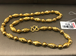 40克黄金项链