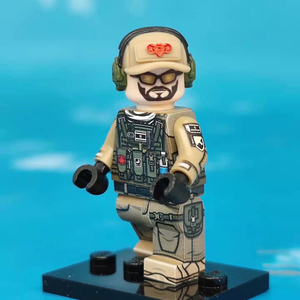 brickcreator乐高第三方人仔 以色列野小子