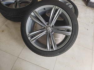 大众途观l19寸轮毂轮胎正品原厂原装拆车件