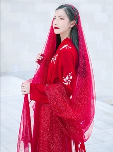 【清柜61绝版】汉尚华莲求凰汉服女中国风花嫁大袖交领襦裙齐腰大