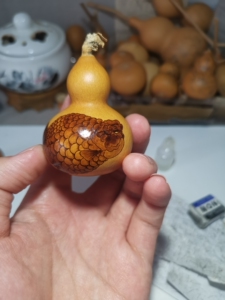 烙画葫芦金鱼