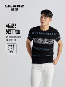 利郎男装夏季T恤。尺码 180 92A