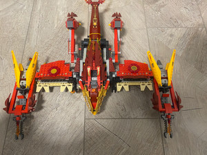 绝版乐高正品70146烈焰凤凰飞天神殿战斗机