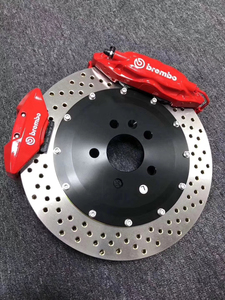 brembo布雷博f40 四活塞改装后轮双卡钳