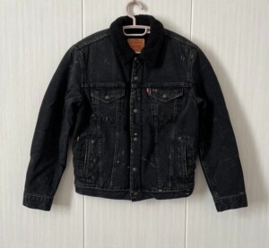 supreme levis联名羊羔绒牛仔夹克外套 陈冠希同