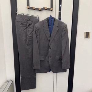 CERRUTI 1881男装商务正式西装外套纯羊毛西服套装