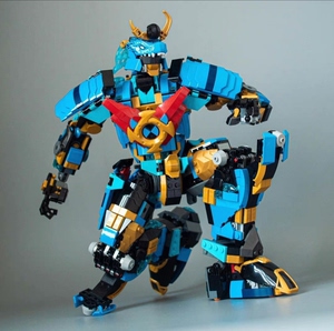 乐高moc龙武士-moc龙骑士x图纸