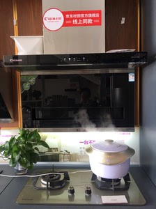 村田(citin)9107s油烟机 玻璃侧吸烟机近吸式7字型