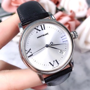 万宝龙meisterstuck大班系列精钢石英腕表,成色96