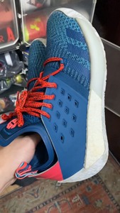 鞋子很新 价格已是最低 正品阿迪达斯哈登2代篮球鞋皇家蓝42