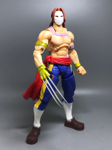 万代shf街头霸王系列街霸,巴洛克叉子,无盒,    所见所