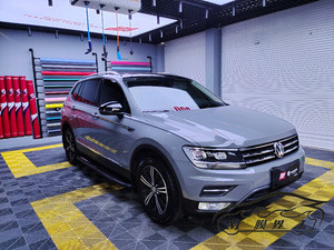 途观l改色贴膜纳多灰适合suv的颜色南昌汽车贴膜全车膜车身改