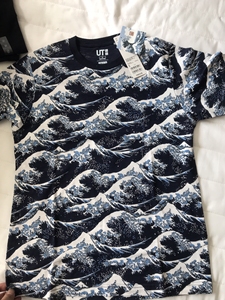 优衣库北斋蓝联名