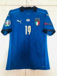 意大利 英格兰 2020欧洲杯决赛冠军 博努奇更衣室球衣