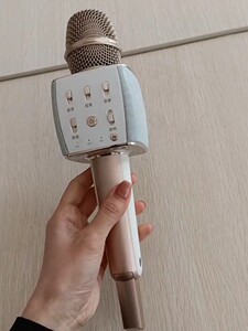 00jjl20088淘宝拓步动圈hpp全能麦克风杨姣全能联盟声卡麦音响一体